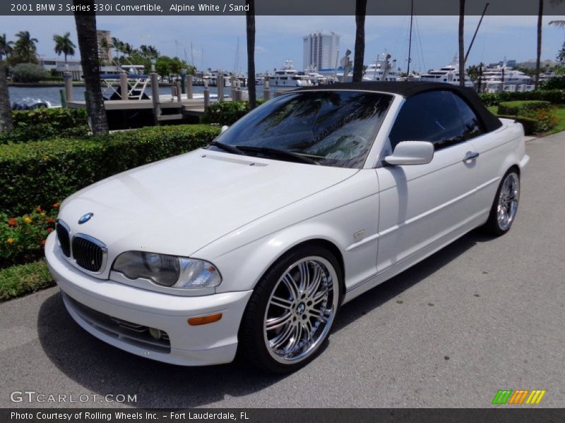 Alpine White / Sand 2001 BMW 3 Series 330i Convertible