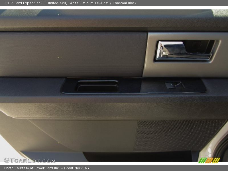 White Platinum Tri-Coat / Charcoal Black 2012 Ford Expedition EL Limited 4x4