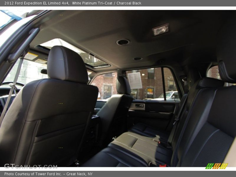 White Platinum Tri-Coat / Charcoal Black 2012 Ford Expedition EL Limited 4x4