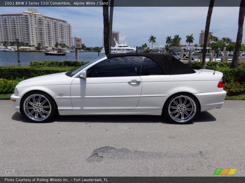 Alpine White / Sand 2001 BMW 3 Series 330i Convertible