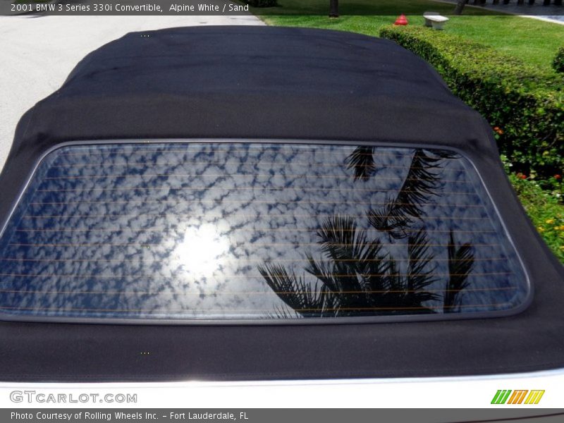 Alpine White / Sand 2001 BMW 3 Series 330i Convertible