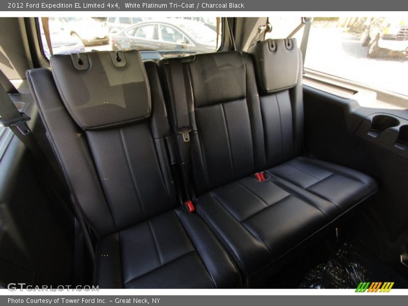 White Platinum Tri-Coat / Charcoal Black 2012 Ford Expedition EL Limited 4x4