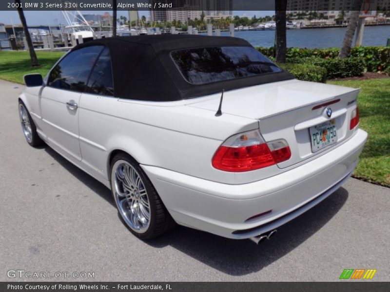Alpine White / Sand 2001 BMW 3 Series 330i Convertible