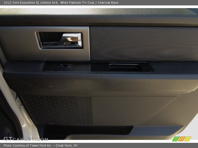 White Platinum Tri-Coat / Charcoal Black 2012 Ford Expedition EL Limited 4x4