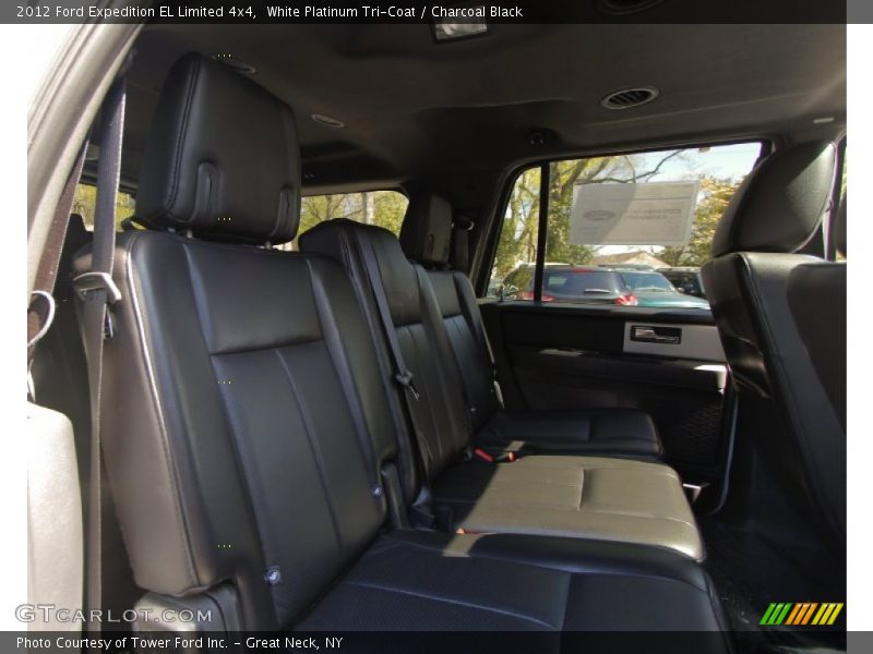 White Platinum Tri-Coat / Charcoal Black 2012 Ford Expedition EL Limited 4x4