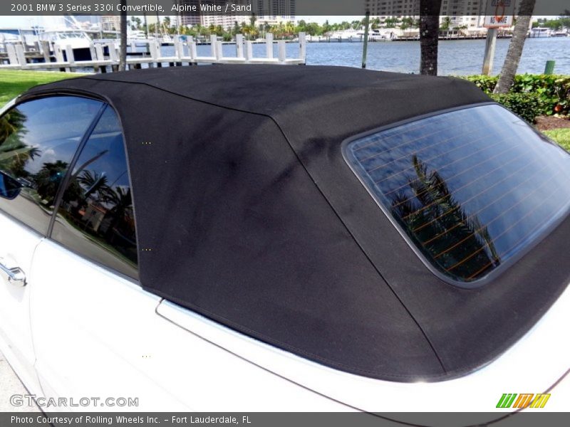 Alpine White / Sand 2001 BMW 3 Series 330i Convertible