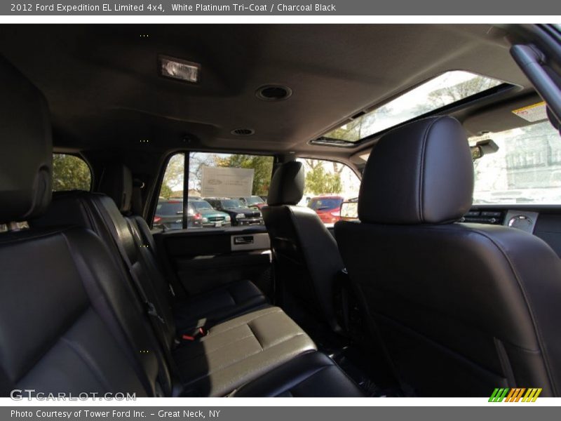White Platinum Tri-Coat / Charcoal Black 2012 Ford Expedition EL Limited 4x4