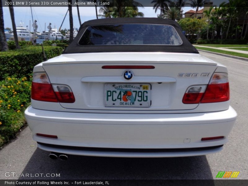 Alpine White / Sand 2001 BMW 3 Series 330i Convertible