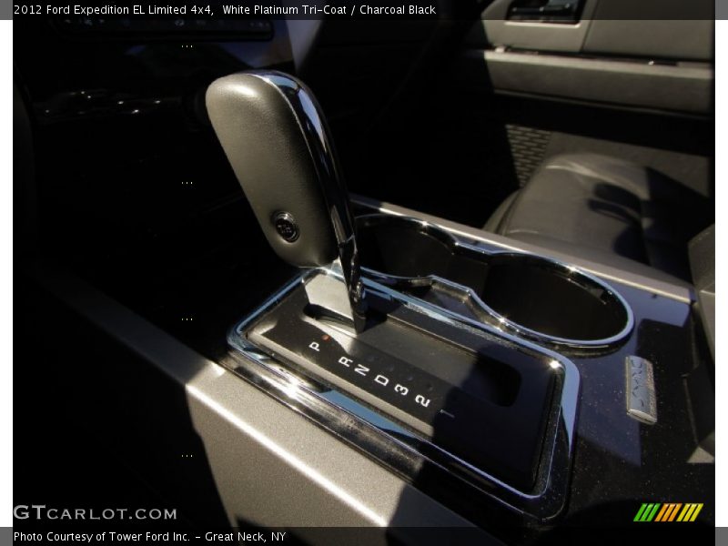White Platinum Tri-Coat / Charcoal Black 2012 Ford Expedition EL Limited 4x4