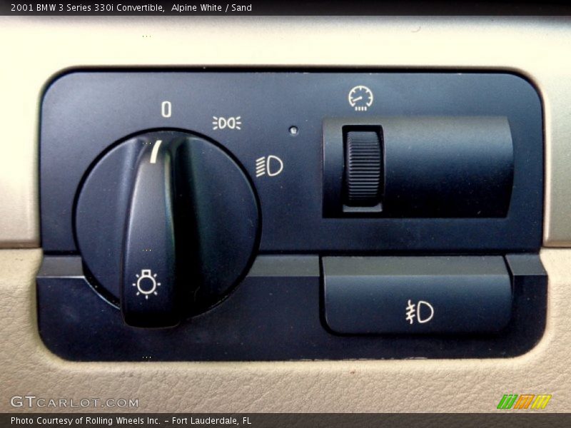 Alpine White / Sand 2001 BMW 3 Series 330i Convertible