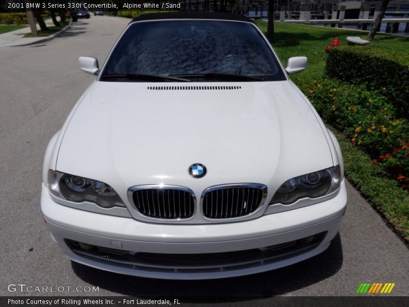 Alpine White / Sand 2001 BMW 3 Series 330i Convertible