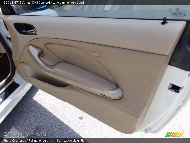 Alpine White / Sand 2001 BMW 3 Series 330i Convertible