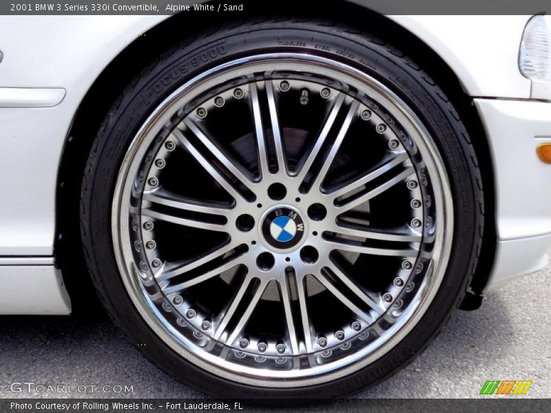 Alpine White / Sand 2001 BMW 3 Series 330i Convertible