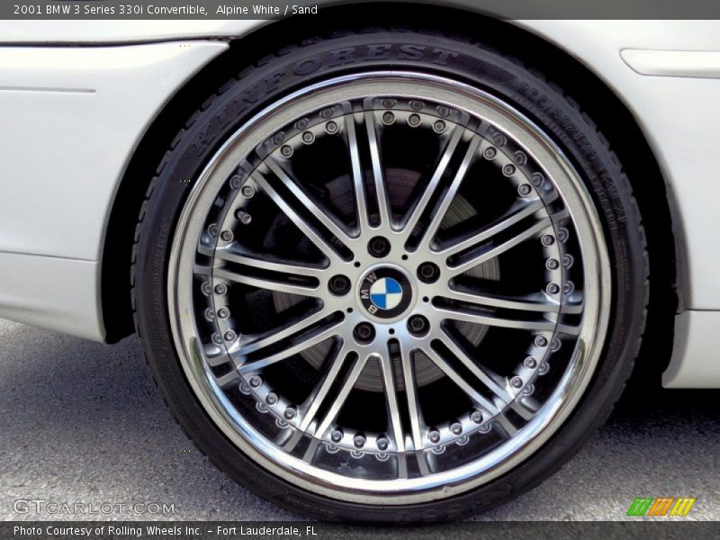 Alpine White / Sand 2001 BMW 3 Series 330i Convertible
