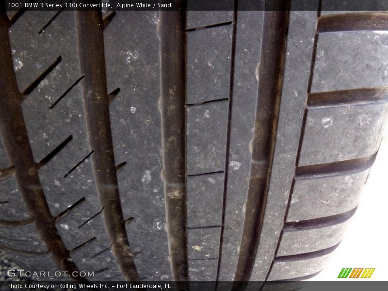 Alpine White / Sand 2001 BMW 3 Series 330i Convertible
