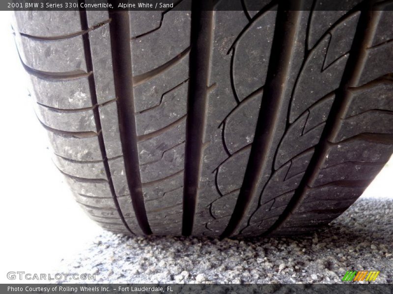 Alpine White / Sand 2001 BMW 3 Series 330i Convertible