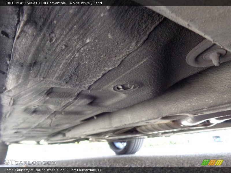Alpine White / Sand 2001 BMW 3 Series 330i Convertible