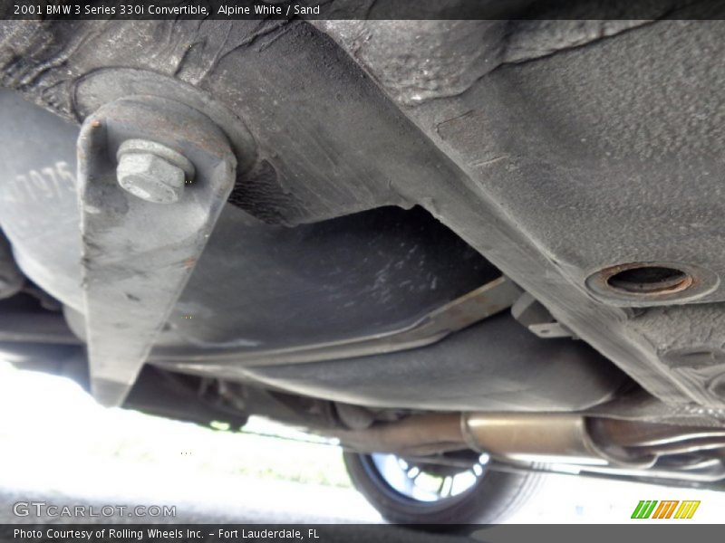 Alpine White / Sand 2001 BMW 3 Series 330i Convertible