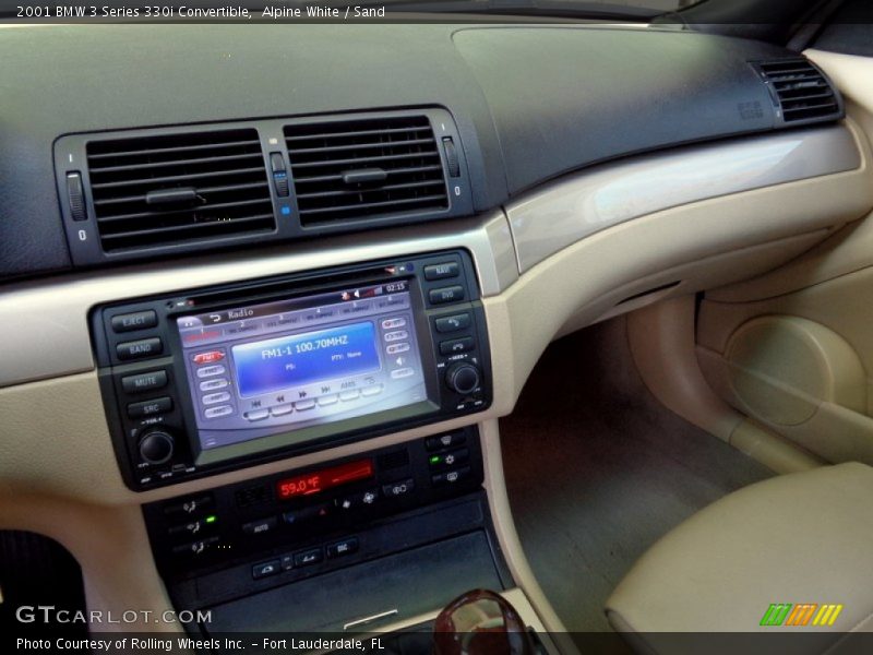 Alpine White / Sand 2001 BMW 3 Series 330i Convertible