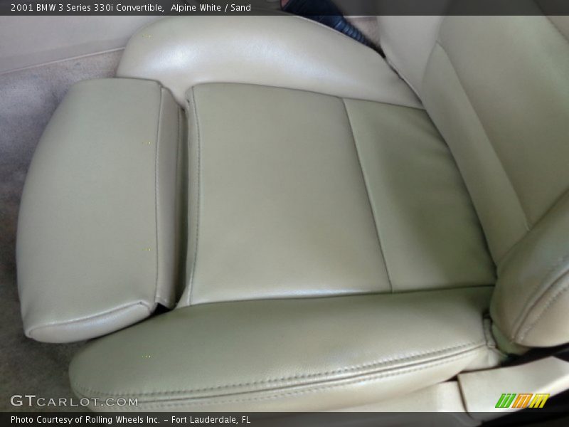 Alpine White / Sand 2001 BMW 3 Series 330i Convertible