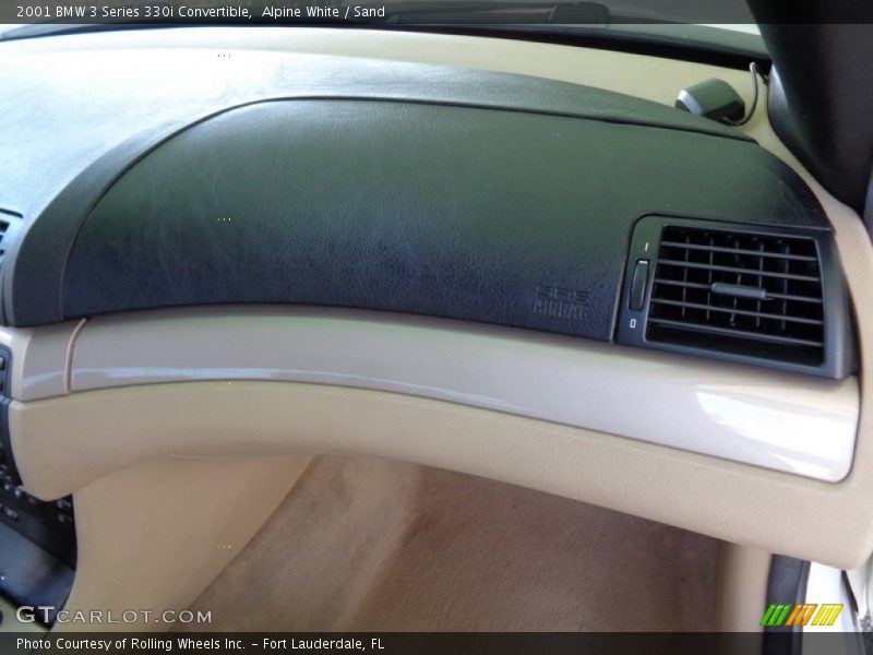 Alpine White / Sand 2001 BMW 3 Series 330i Convertible