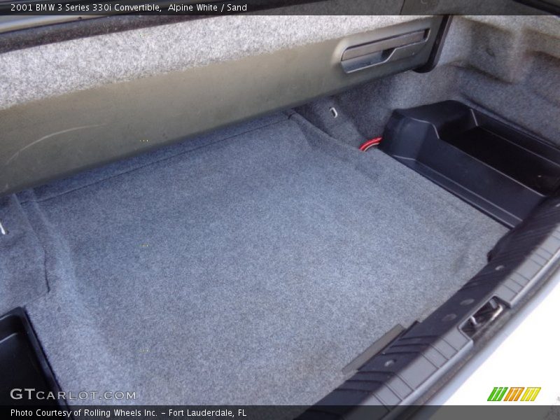 Alpine White / Sand 2001 BMW 3 Series 330i Convertible