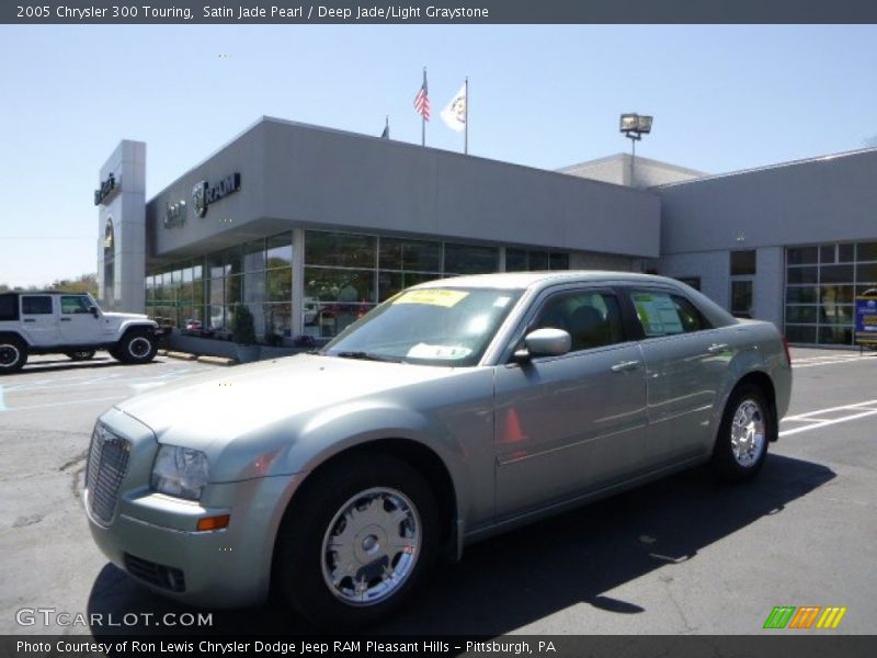 Satin Jade Pearl / Deep Jade/Light Graystone 2005 Chrysler 300 Touring