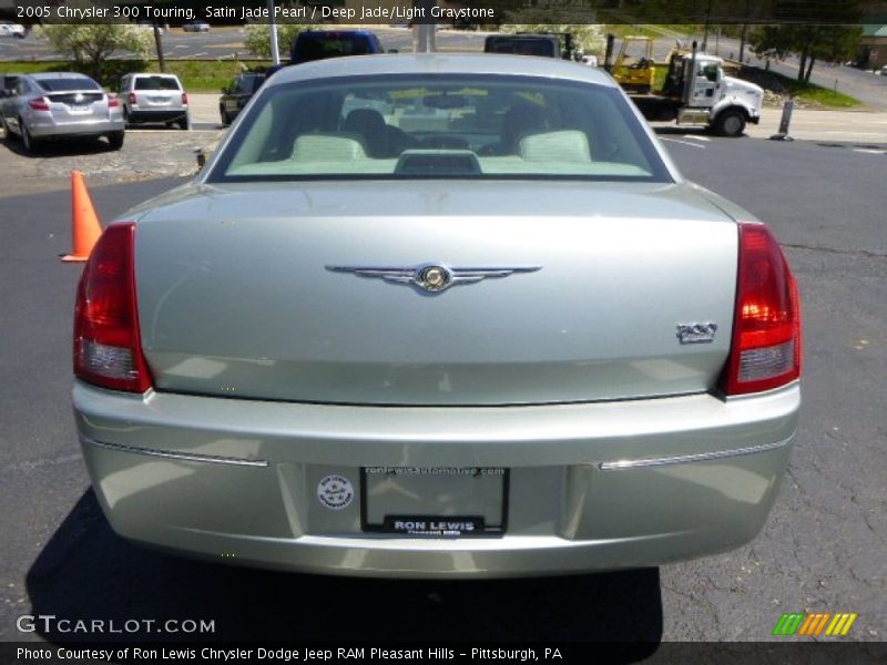 Satin Jade Pearl / Deep Jade/Light Graystone 2005 Chrysler 300 Touring