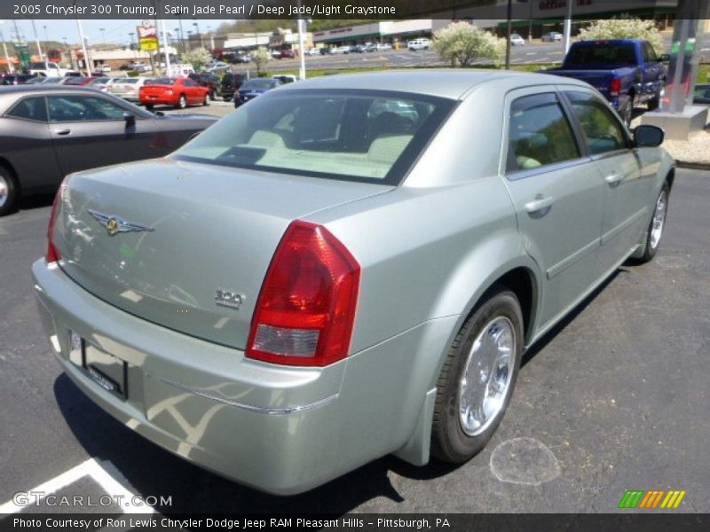 Satin Jade Pearl / Deep Jade/Light Graystone 2005 Chrysler 300 Touring
