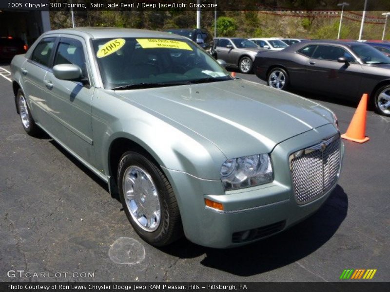 Satin Jade Pearl / Deep Jade/Light Graystone 2005 Chrysler 300 Touring