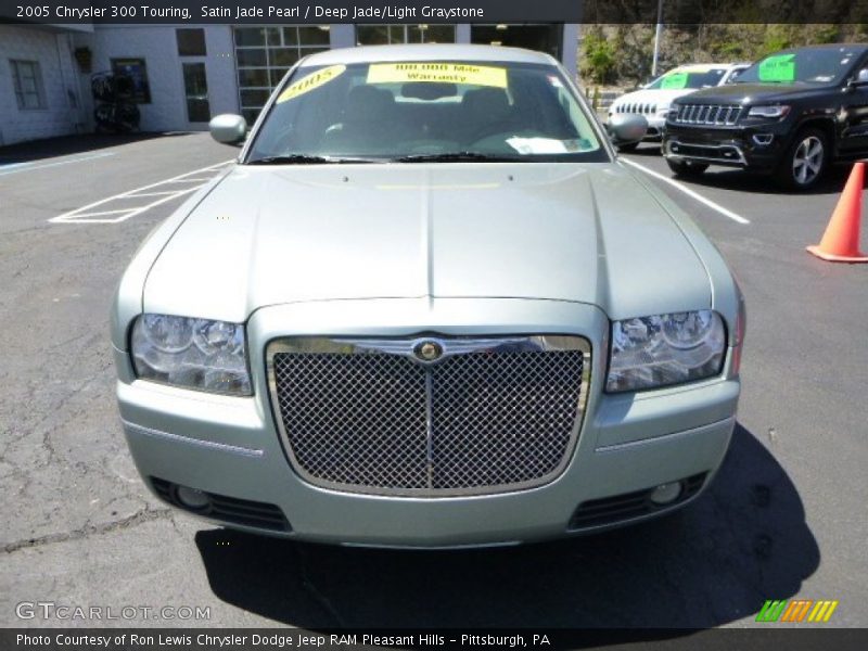 Satin Jade Pearl / Deep Jade/Light Graystone 2005 Chrysler 300 Touring
