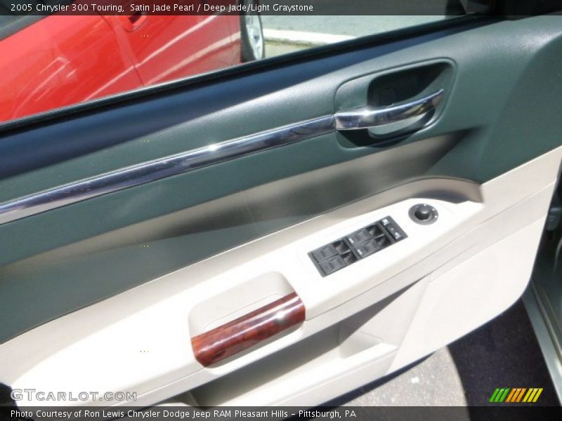 Satin Jade Pearl / Deep Jade/Light Graystone 2005 Chrysler 300 Touring