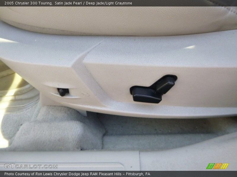 Satin Jade Pearl / Deep Jade/Light Graystone 2005 Chrysler 300 Touring