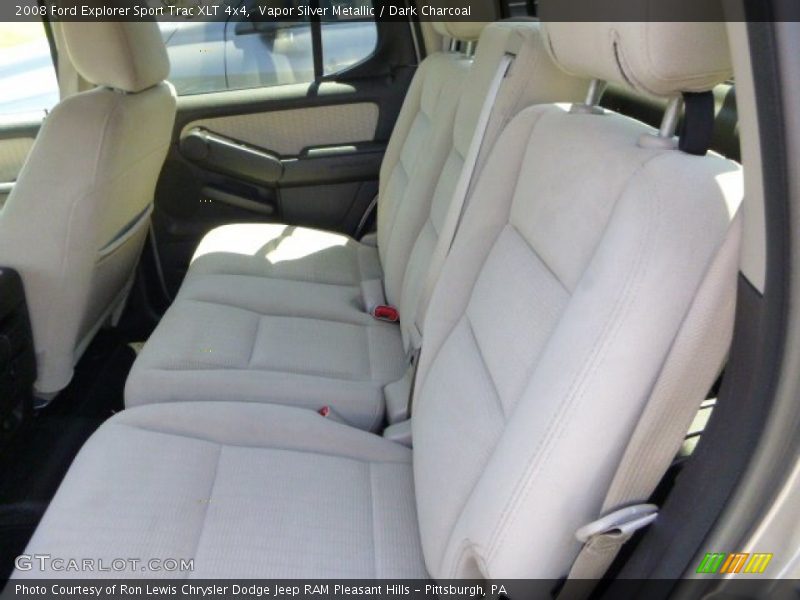 Vapor Silver Metallic / Dark Charcoal 2008 Ford Explorer Sport Trac XLT 4x4
