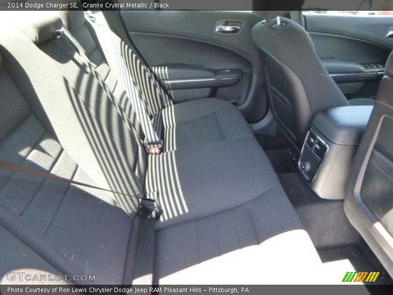 Granite Crystal Metallic / Black 2014 Dodge Charger SE