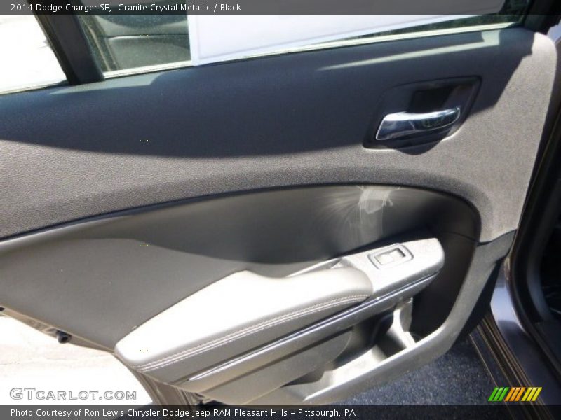 Granite Crystal Metallic / Black 2014 Dodge Charger SE