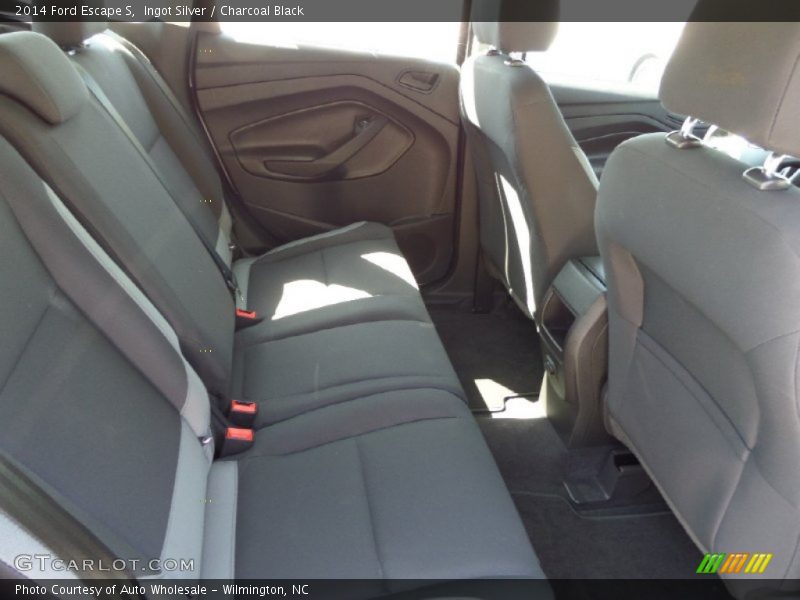Ingot Silver / Charcoal Black 2014 Ford Escape S