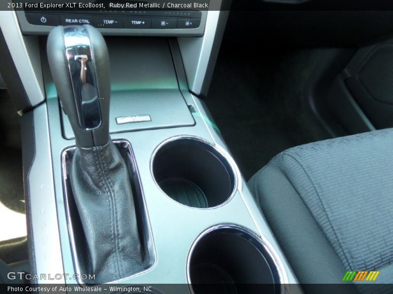 Ruby Red Metallic / Charcoal Black 2013 Ford Explorer XLT EcoBoost