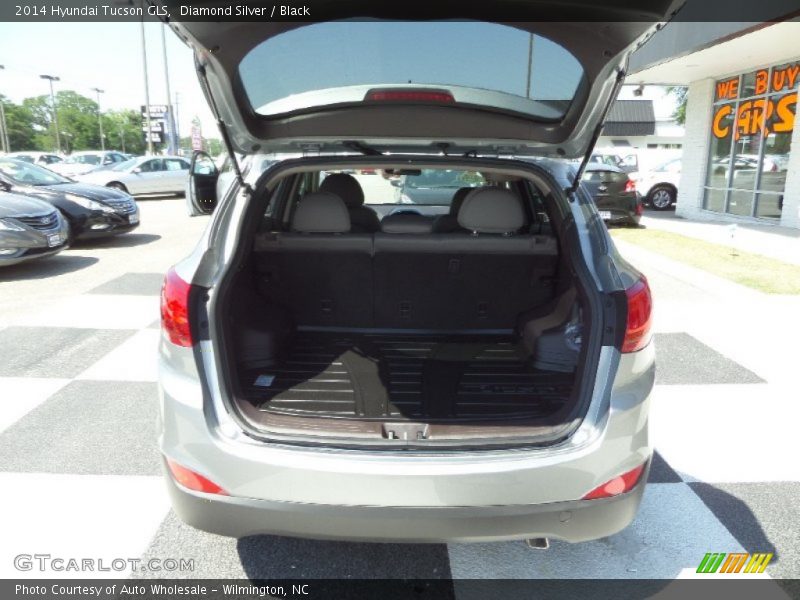 Diamond Silver / Black 2014 Hyundai Tucson GLS
