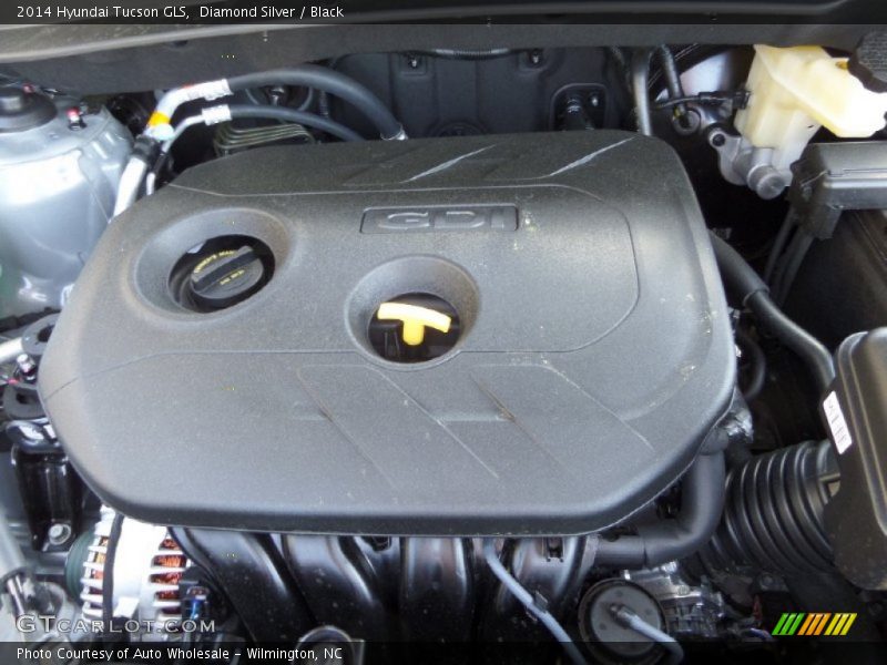 Diamond Silver / Black 2014 Hyundai Tucson GLS
