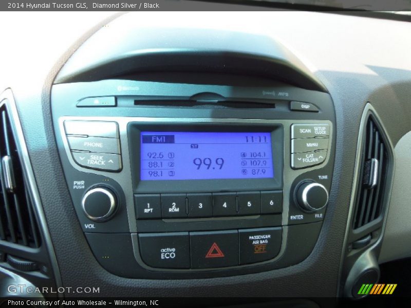 Diamond Silver / Black 2014 Hyundai Tucson GLS