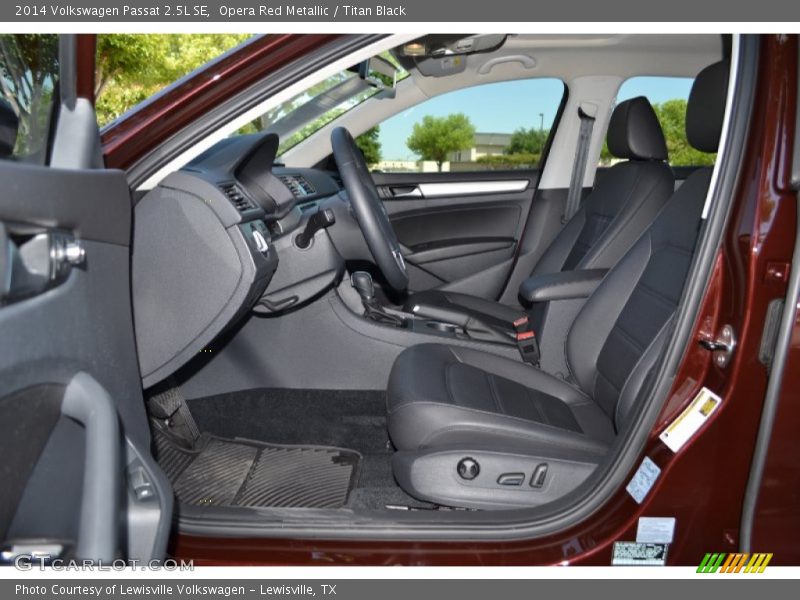 Opera Red Metallic / Titan Black 2014 Volkswagen Passat 2.5L SE