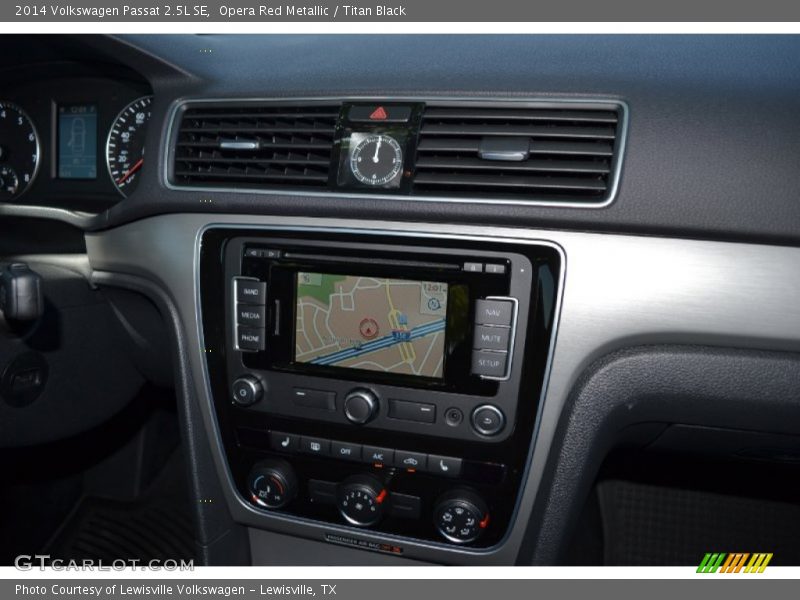 Opera Red Metallic / Titan Black 2014 Volkswagen Passat 2.5L SE