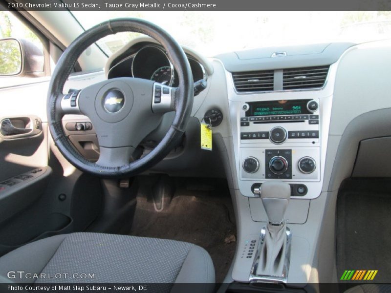 Taupe Gray Metallic / Cocoa/Cashmere 2010 Chevrolet Malibu LS Sedan
