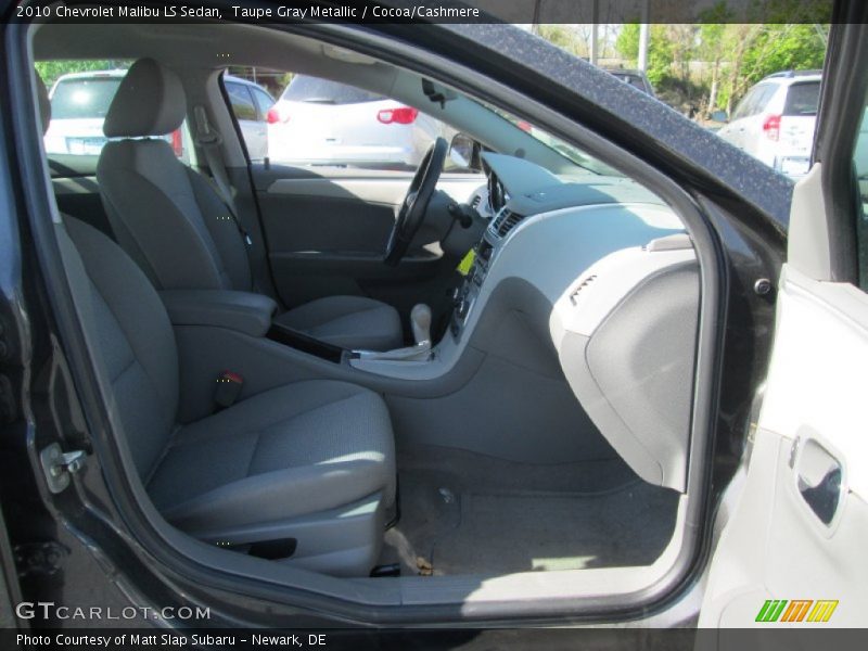Taupe Gray Metallic / Cocoa/Cashmere 2010 Chevrolet Malibu LS Sedan
