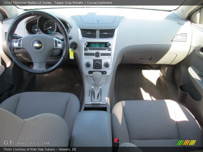 Taupe Gray Metallic / Cocoa/Cashmere 2010 Chevrolet Malibu LS Sedan