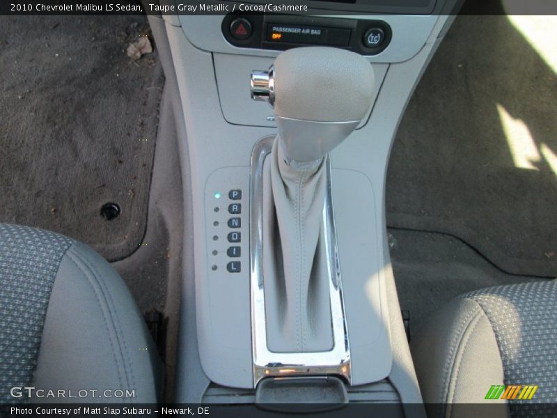 Taupe Gray Metallic / Cocoa/Cashmere 2010 Chevrolet Malibu LS Sedan
