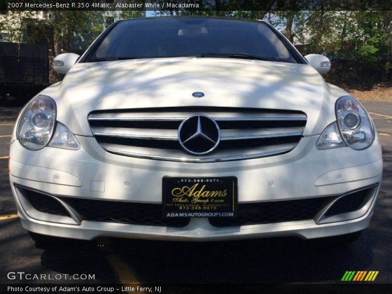 Alabaster White / Macadamia 2007 Mercedes-Benz R 350 4Matic