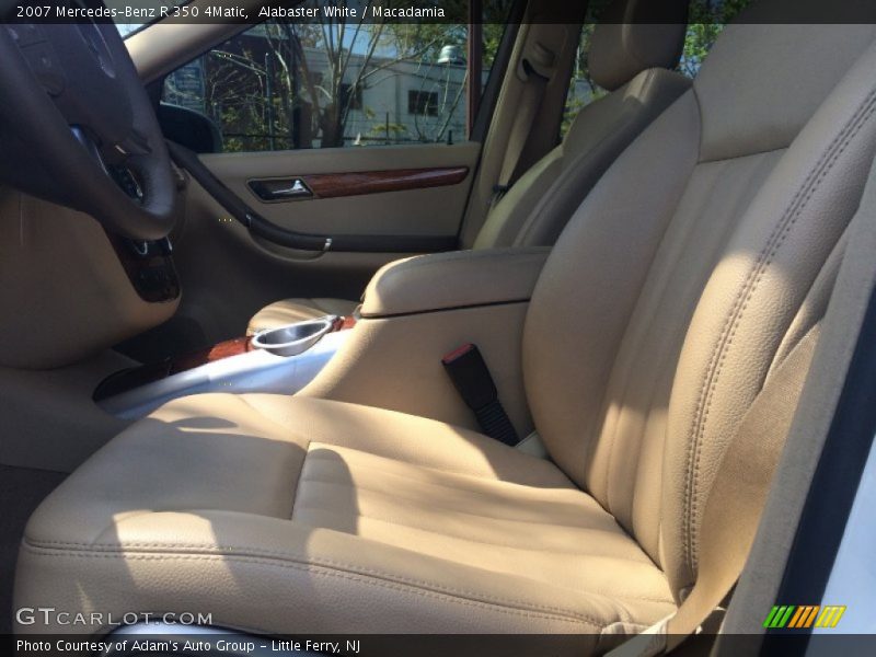 Alabaster White / Macadamia 2007 Mercedes-Benz R 350 4Matic