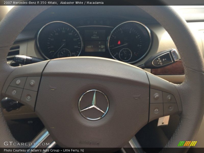 Alabaster White / Macadamia 2007 Mercedes-Benz R 350 4Matic